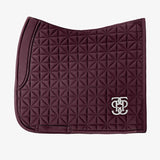 PS of Sweden Diamond Quilt Dressage Saddle Pad - Plum - PS of Sweden - Equiluxe Tack
