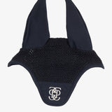 PS of Sweden Diamond Quilt Ear Bonnet - Black - PS of Sweden - Equiluxe Tack