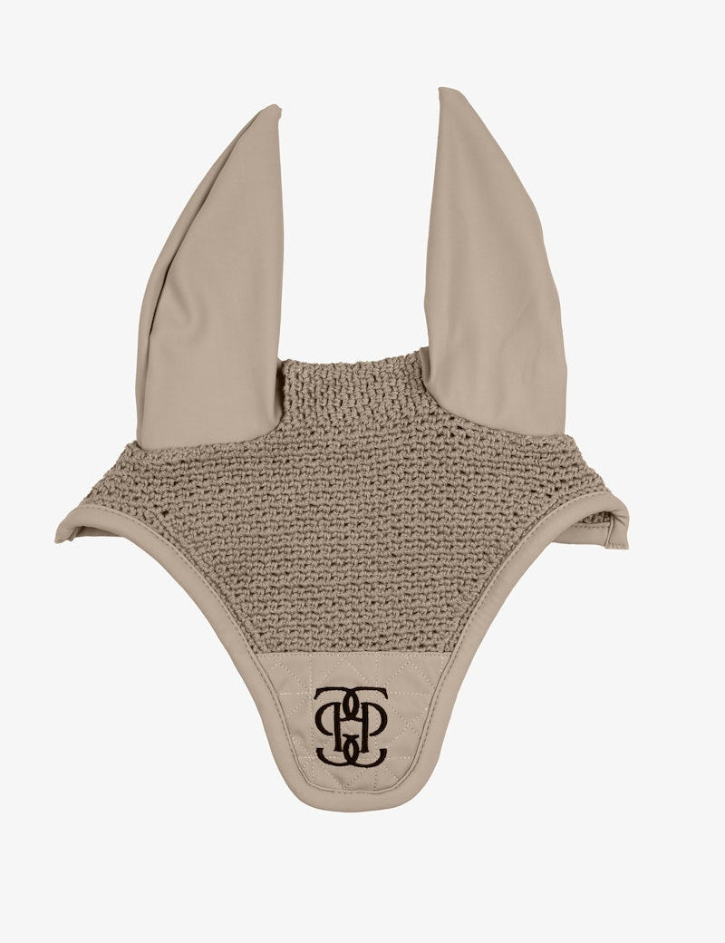 PS of Sweden Diamond Quilt Ear Bonnet - Latte - PS of Sweden - Equiluxe Tack