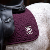 PS of Sweden Diamond Quilt Jump Saddle Pad - Plum - PS of Sweden - Equiluxe Tack