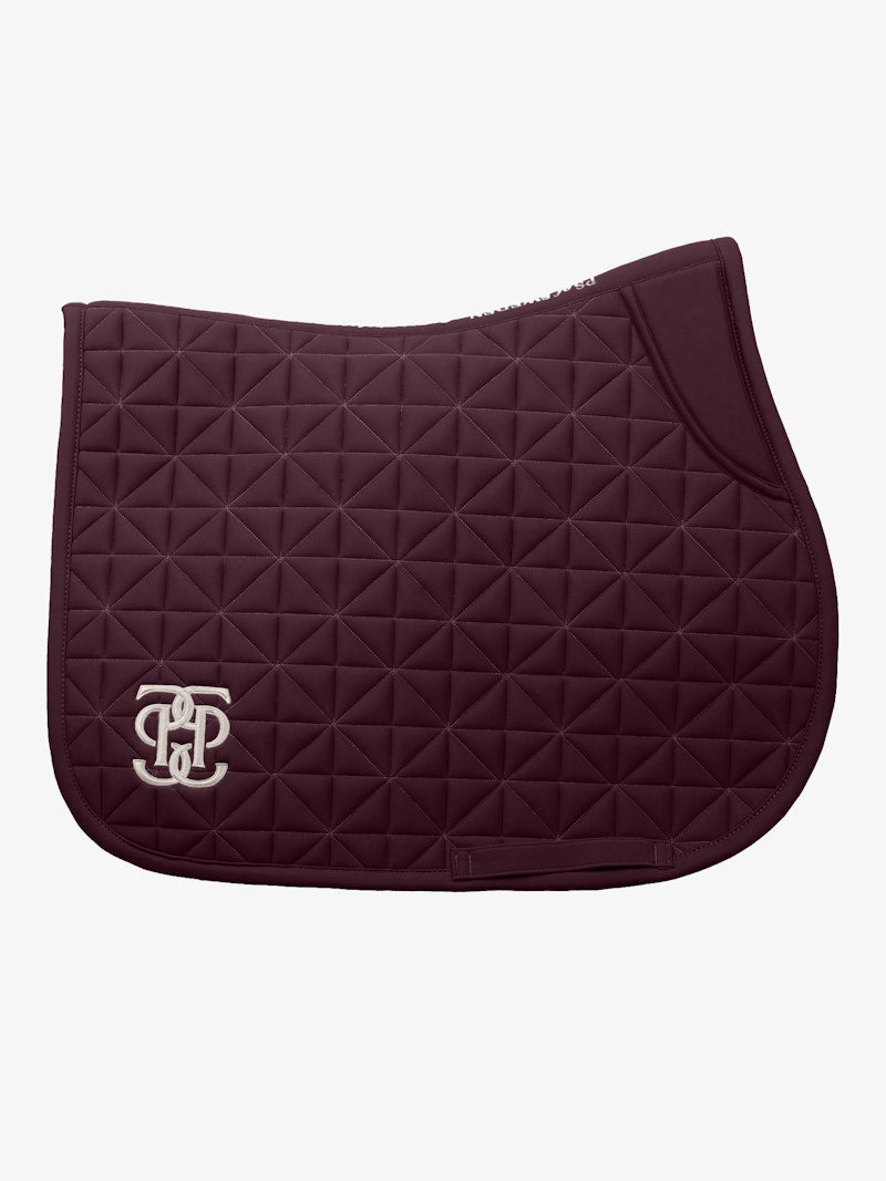 PS of Sweden Diamond Quilt Jump Saddle Pad - Plum - PS of Sweden - Equiluxe Tack