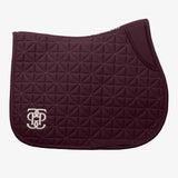 PS of Sweden Diamond Quilt Jump Saddle Pad - Plum - PS of Sweden - Equiluxe Tack