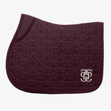 PS of Sweden Diamond Quilt Jump Saddle Pad - Plum - PS of Sweden - Equiluxe Tack