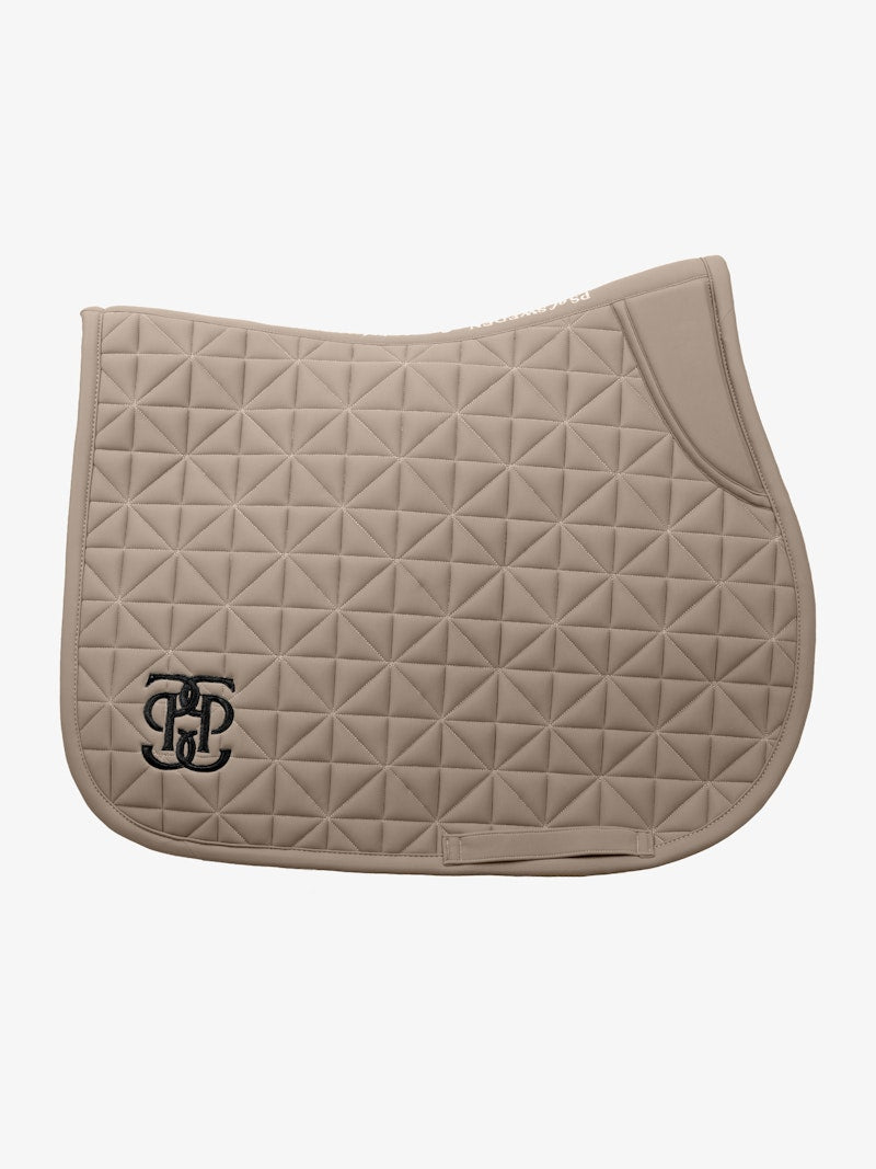 PS of Sweden Diamond Quilt Jumping Saddle Pad - Latte - PS of Sweden - Equiluxe Tack