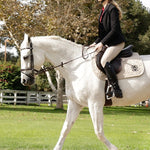 PS of Sweden Diamond Quilt Jumping Saddle Pad - Latte - PS of Sweden - Equiluxe Tack