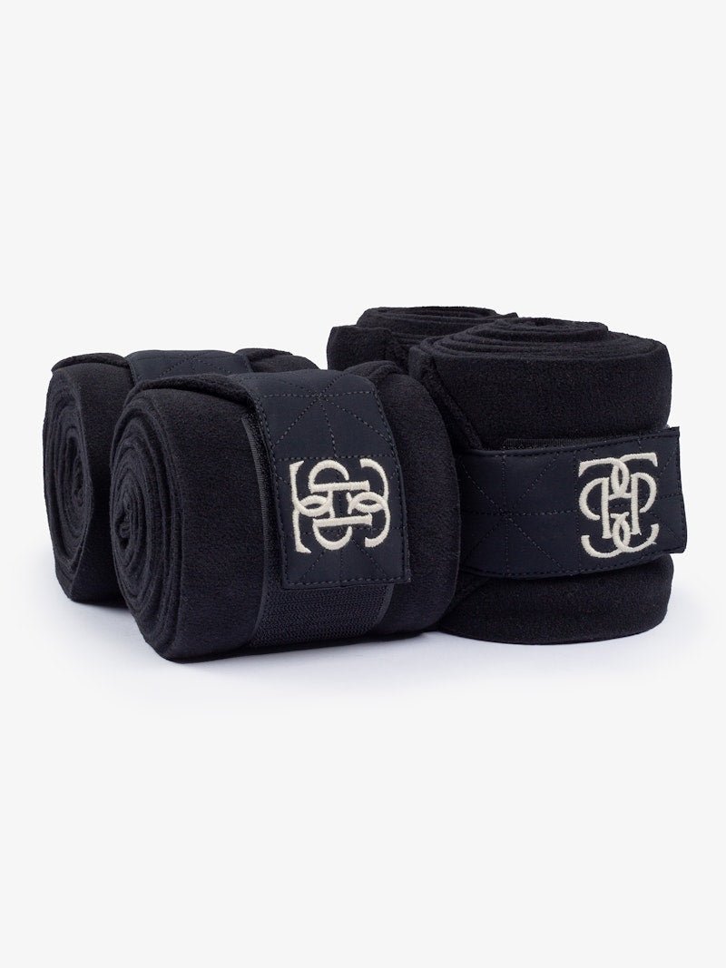 PS of Sweden Diamond Quilt Polos - Black - PS of Sweden - Equiluxe Tack