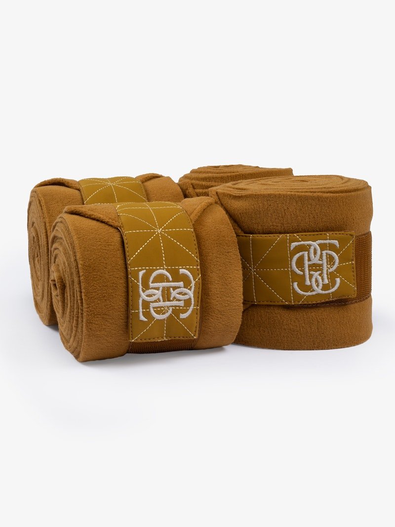 PS of Sweden Diamond Quilt Polos - Golden Brown - PS of Sweden - Equiluxe Tack