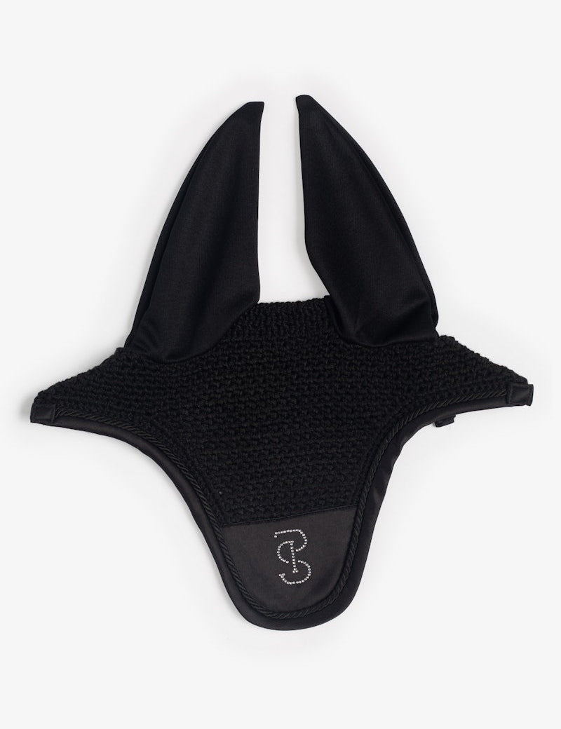 PS of Sweden Ear Bonnet Crystal - Black - PS of Sweden - Equiluxe Tack