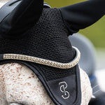 PS of Sweden Ear Bonnet Crystal - Black - PS of Sweden - Equiluxe Tack