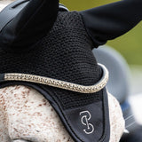PS of Sweden Ear Bonnet Crystal - Black - PS of Sweden - Equiluxe Tack