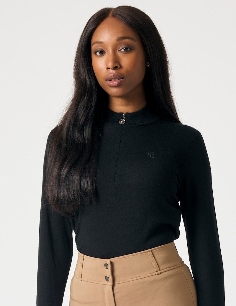 PS of Sweden Erin Equimerino Base Layer - Black - PS of Sweden - Equiluxe Tack
