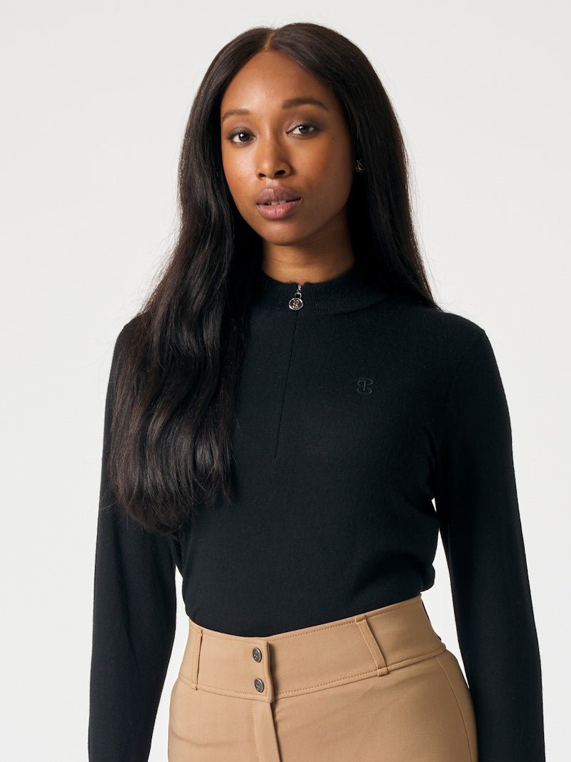 PS of Sweden Erin Equimerino Base Layer - Black - PS of Sweden - Equiluxe Tack