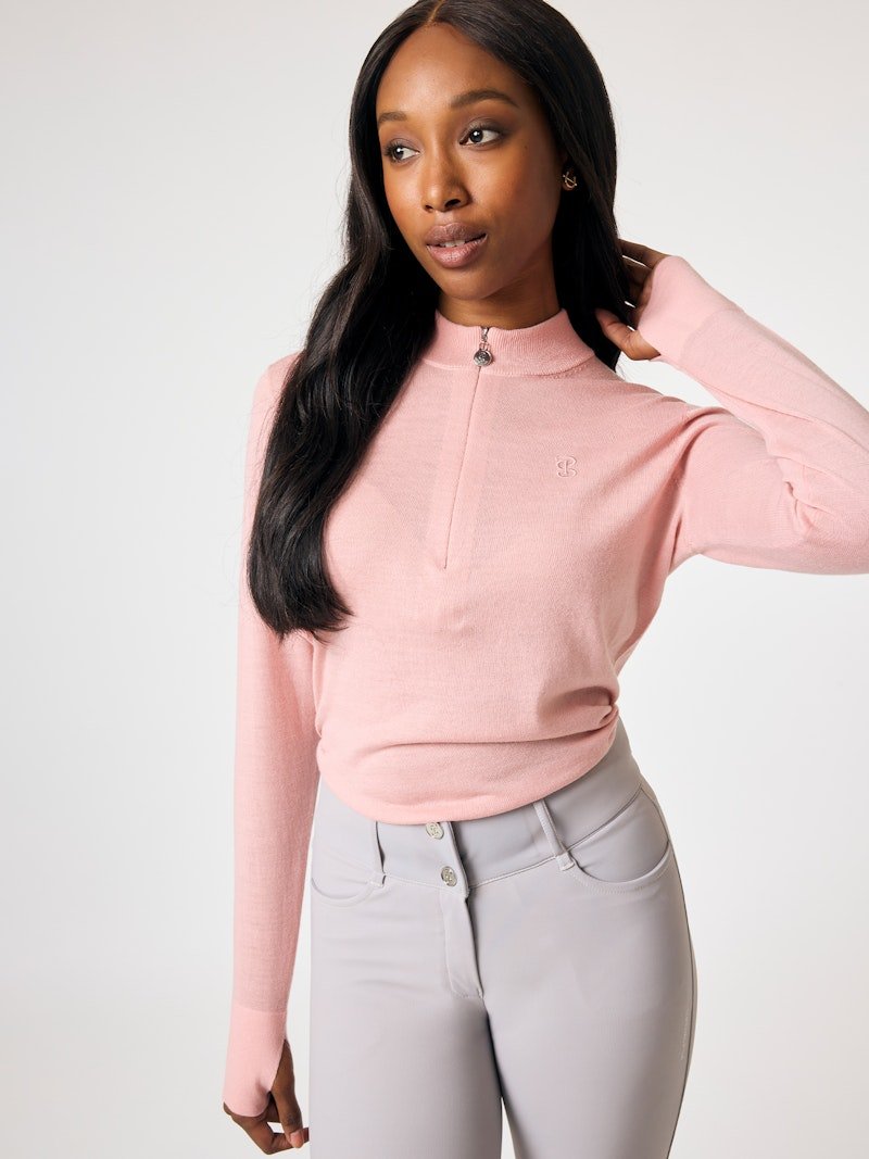 PS of Sweden Erin Equimerino Base Layer - Hortensia Pink - PS of Sweden - Equiluxe Tack