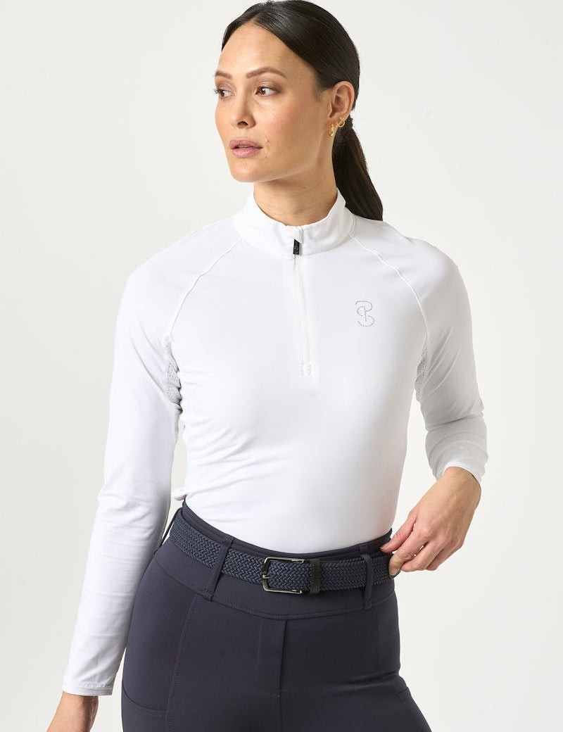 PS of Sweden Evelina Crystal Logo Top - PS of Sweden - Equiluxe Tack