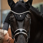 PS of Sweden Fly Hat Ruffle - Black - PS of Sweden - Equiluxe Tack