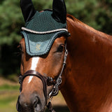 PS of Sweden Fly Hat Ruffle - Midnight Green - PS of Sweden - Equiluxe Tack