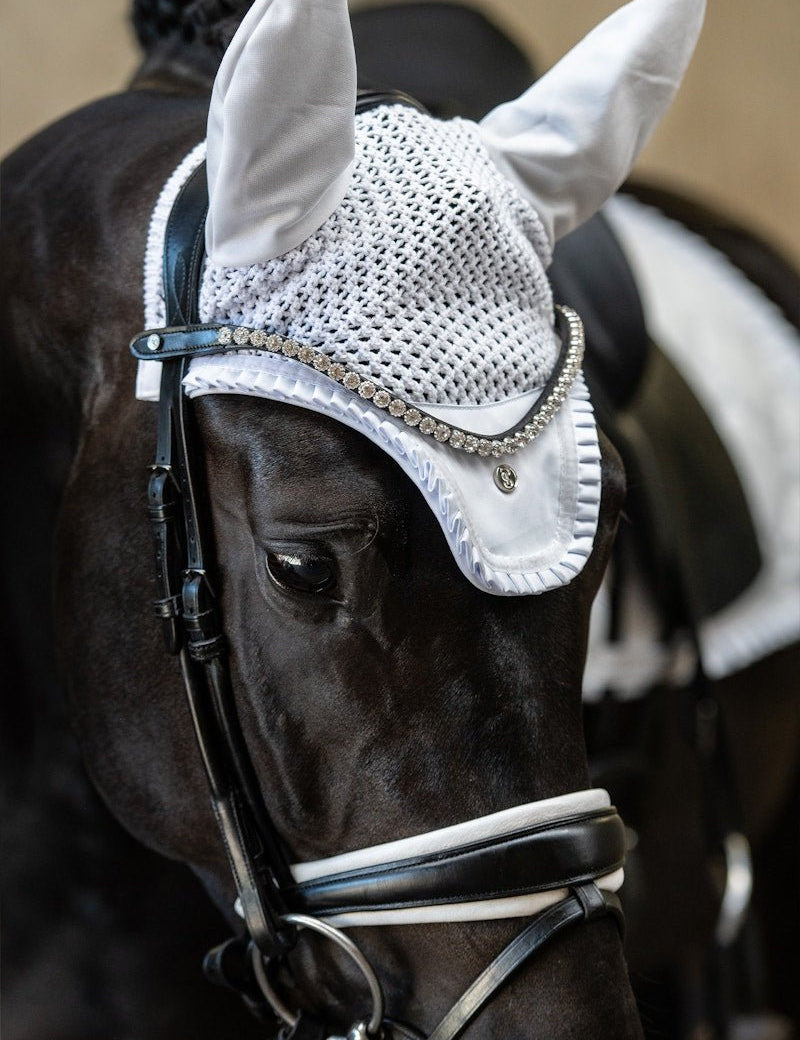 PS of Sweden Fly Hat Ruffle - White - PS of Sweden - Equiluxe Tack