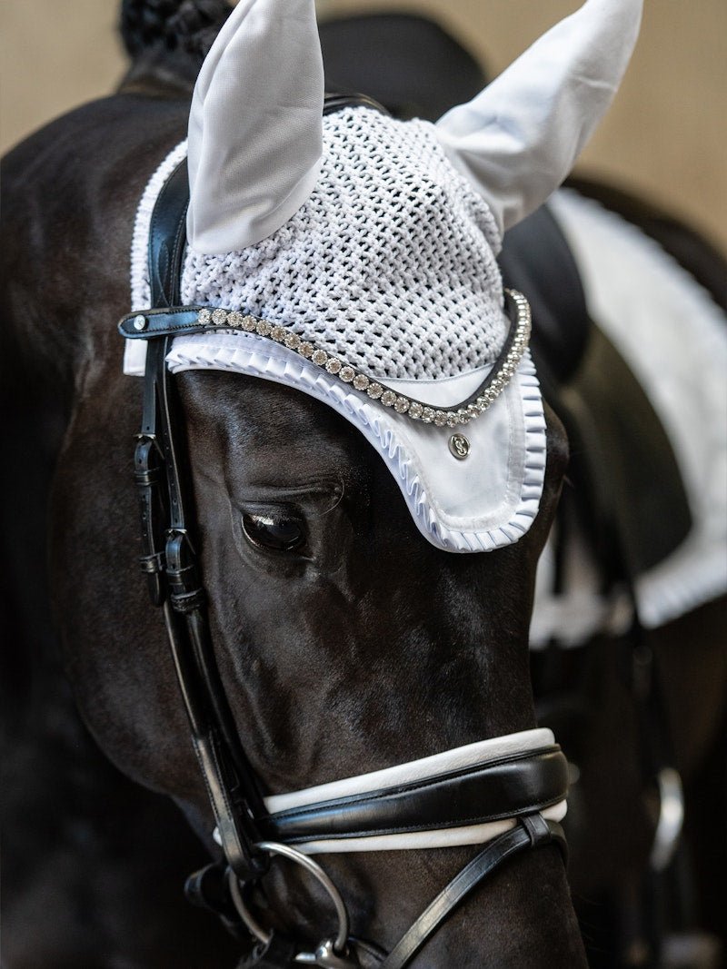 PS of Sweden Fly Hat Ruffle - White - PS of Sweden - Equiluxe Tack