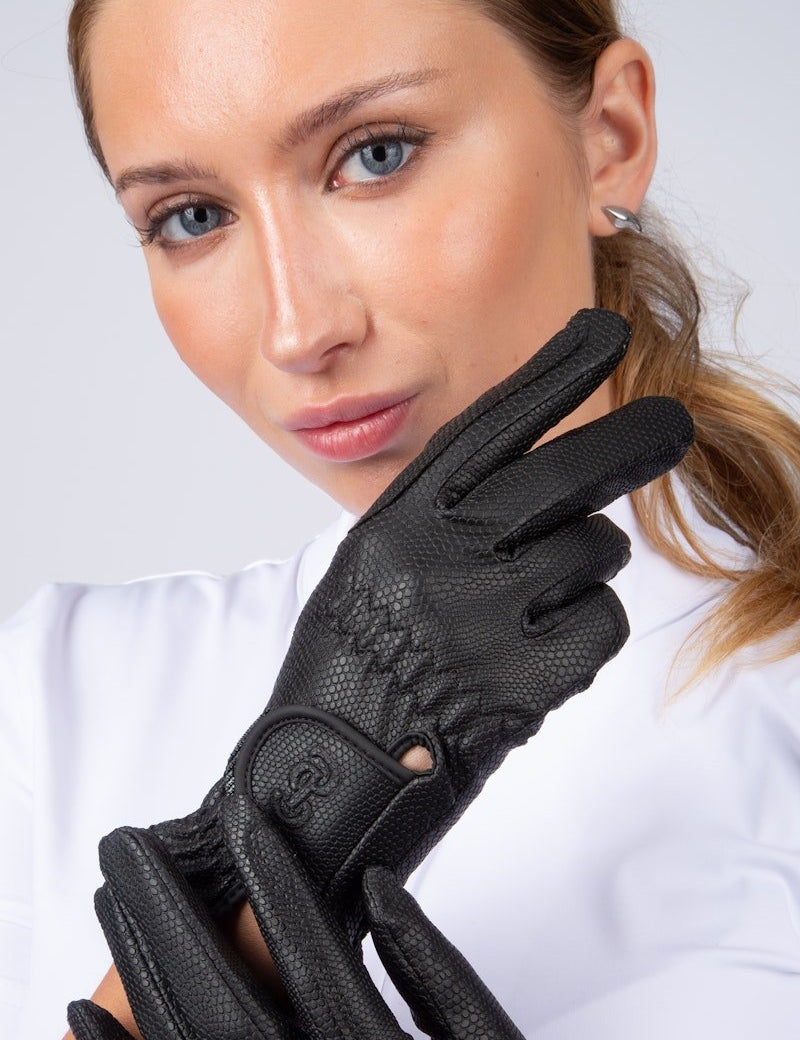 PS of Sweden Grip Riding Gloves - Black - PS of Sweden - Equiluxe Tack