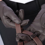 PS of Sweden Grip Riding Gloves - Coffee - PS of Sweden - Equiluxe Tack