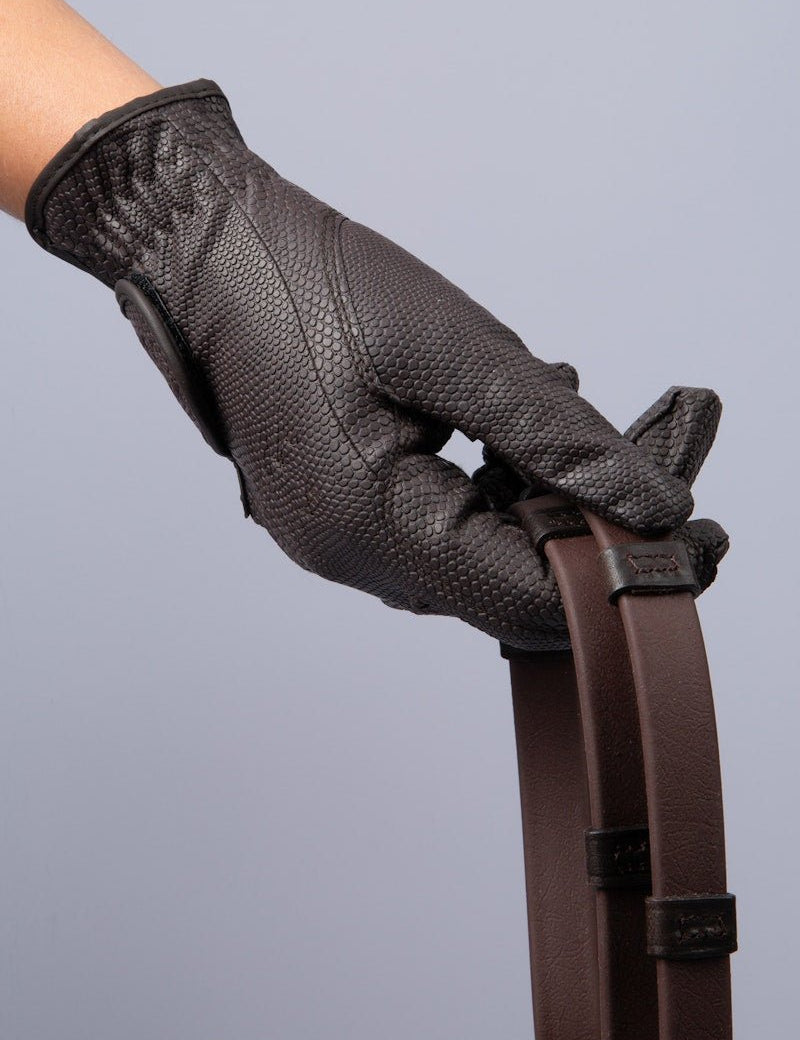 PS of Sweden Grip Riding Gloves - Coffee - PS of Sweden - Equiluxe Tack
