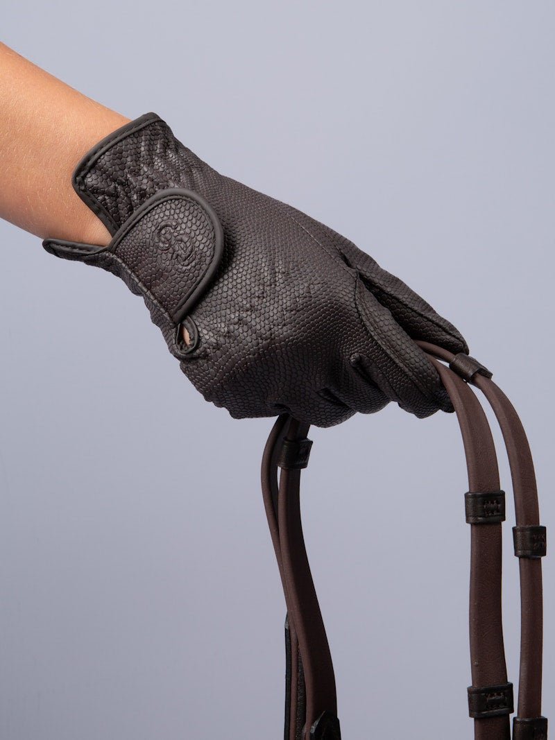 PS of Sweden Grip Riding Gloves - Coffee - PS of Sweden - Equiluxe Tack