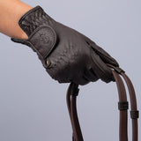 PS of Sweden Grip Riding Gloves - Coffee - PS of Sweden - Equiluxe Tack