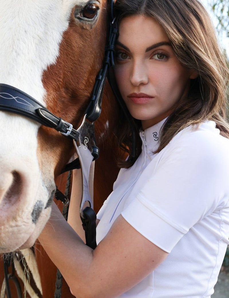 PS of Sweden Irma Short Sleeve Show Shirt - PS of Sweden - Equiluxe Tack
