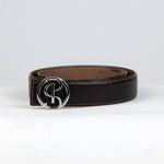 PS of Sweden Jacqueline Leather Belt - Coffee - PS of Sweden - Equiluxe Tack