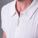 PS of Sweden John Short Sleeve Knitted Polo Shirt - PS of Sweden - Equiluxe Tack