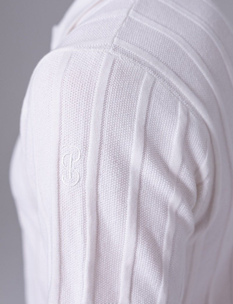 PS of Sweden John Short Sleeve Knitted Polo Shirt - PS of Sweden - Equiluxe Tack