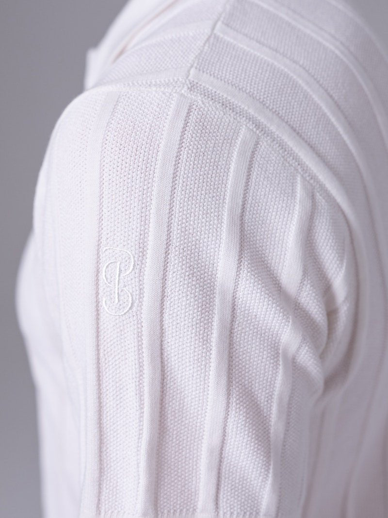 PS of Sweden John Short Sleeve Knitted Polo Shirt - PS of Sweden - Equiluxe Tack