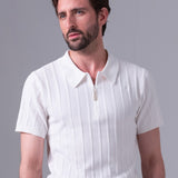 PS of Sweden John Short Sleeve Knitted Polo Shirt - PS of Sweden - Equiluxe Tack