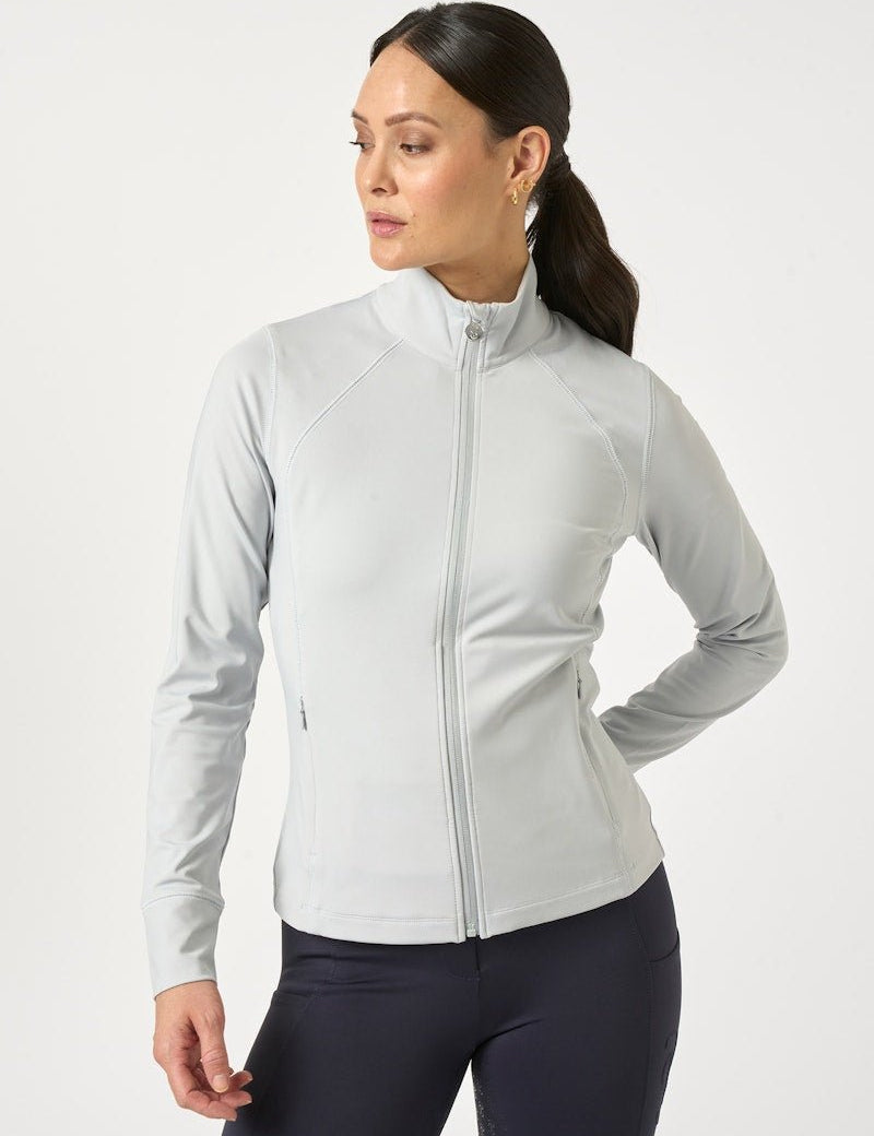PS of Sweden Kaia Full Zip Mid Layer - Blue Whisper - PS of Sweden - Equiluxe Tack