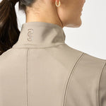 PS of Sweden Kaia Full Zip Mid Layer - Greige - PS of Sweden - Equiluxe Tack