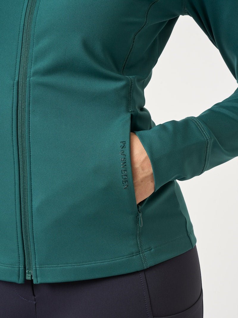 PS of Sweden Kaia Full Zip Mid Layer - Jade Noir - PS of Sweden - Equiluxe Tack