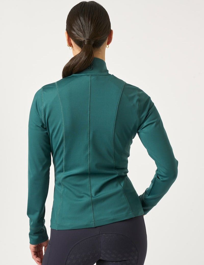 PS of Sweden Kaia Full Zip Mid Layer - Jade Noir - PS of Sweden - Equiluxe Tack