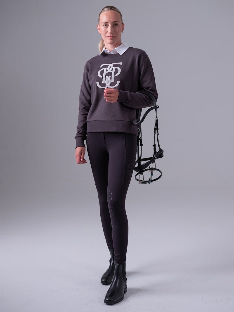 PS of Sweden Karla Monogram Sweatshirt - PS of Sweden - Equiluxe Tack