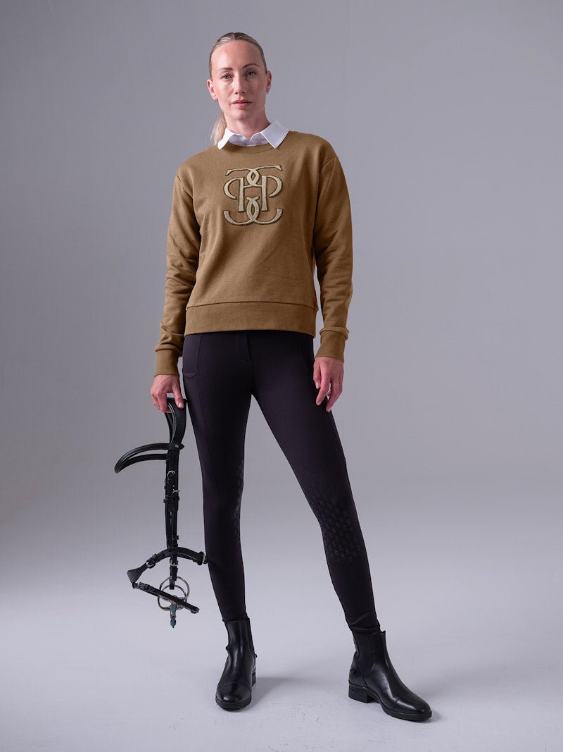 PS of Sweden Karla Monogram Sweatshirt - PS of Sweden - Equiluxe Tack