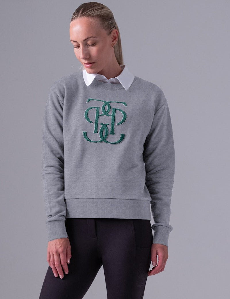 PS of Sweden Karla Monogram Sweatshirt - PS of Sweden - Equiluxe Tack