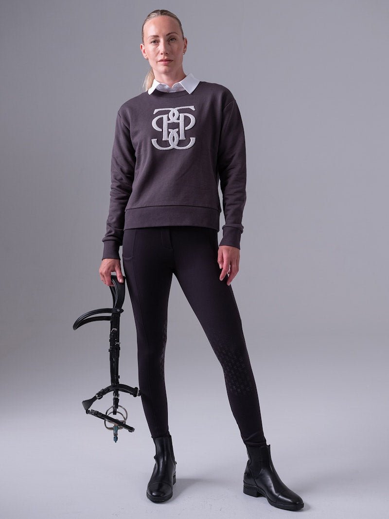 PS of Sweden Karla Monogram Sweatshirt - PS of Sweden - Equiluxe Tack