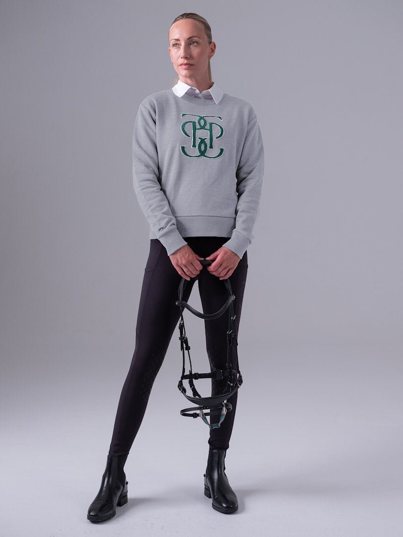 PS of Sweden Karla Monogram Sweatshirt - PS of Sweden - Equiluxe Tack