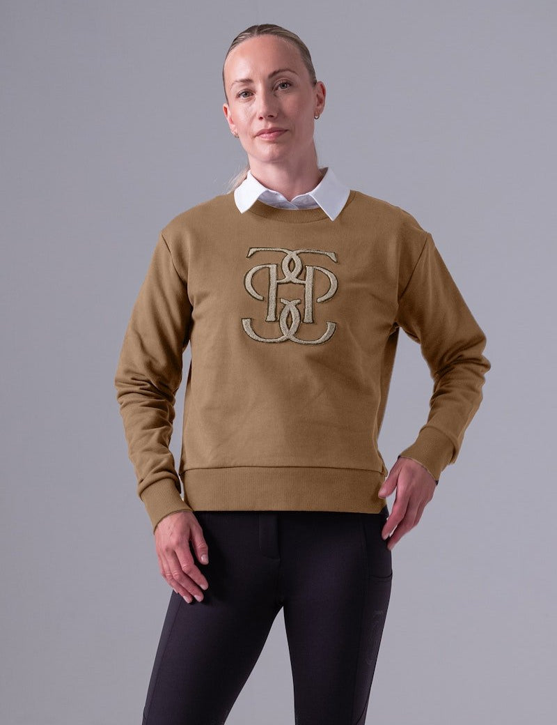 PS of Sweden Karla Monogram Sweatshirt - PS of Sweden - Equiluxe Tack