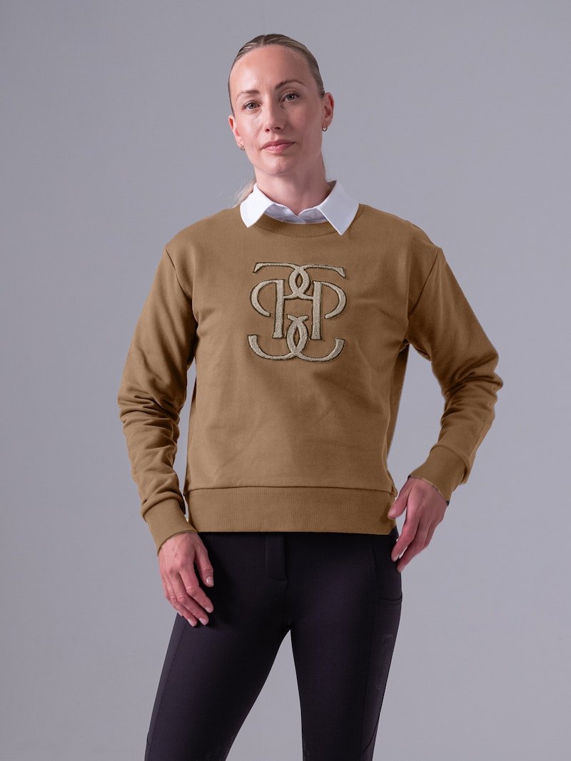 PS of Sweden Karla Monogram Sweatshirt - PS of Sweden - Equiluxe Tack