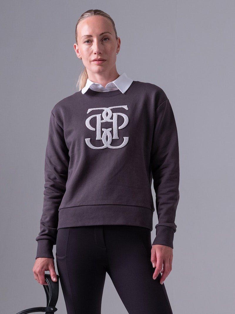 PS of Sweden Karla Monogram Sweatshirt - PS of Sweden - Equiluxe Tack