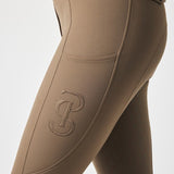 PS of Sweden Katja Full Seat Riding Tights - Dark Truffle - PS of Sweden - Equiluxe Tack