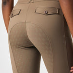 PS of Sweden Katja Full Seat Riding Tights - Dark Truffle - PS of Sweden - Equiluxe Tack