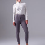 PS of Sweden Katja Full Seat Riding Tights - Lava Grey - PS of Sweden - Equiluxe Tack