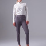PS of Sweden Katja Full Seat Riding Tights - Lava Grey - PS of Sweden - Equiluxe Tack
