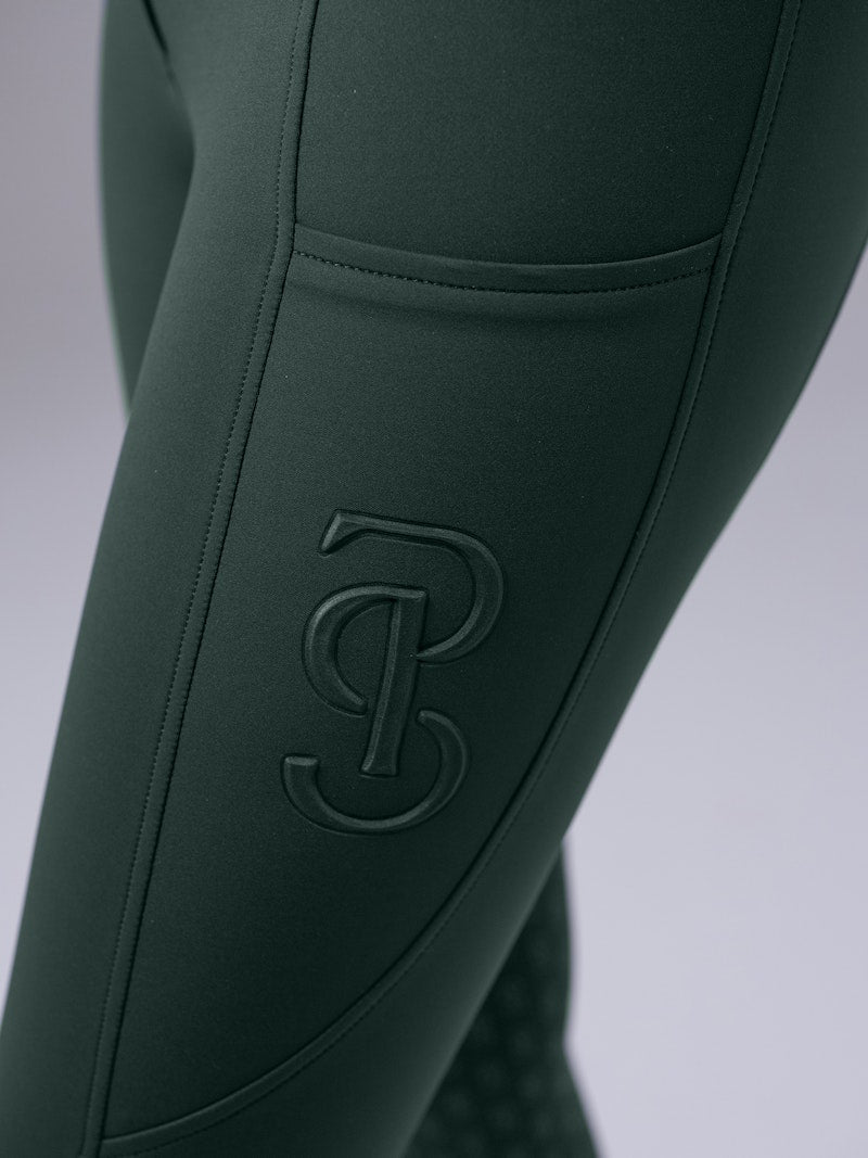 PS of Sweden Katja Full Seat Riding Tights - Midnight Green - PS of Sweden - Equiluxe Tack